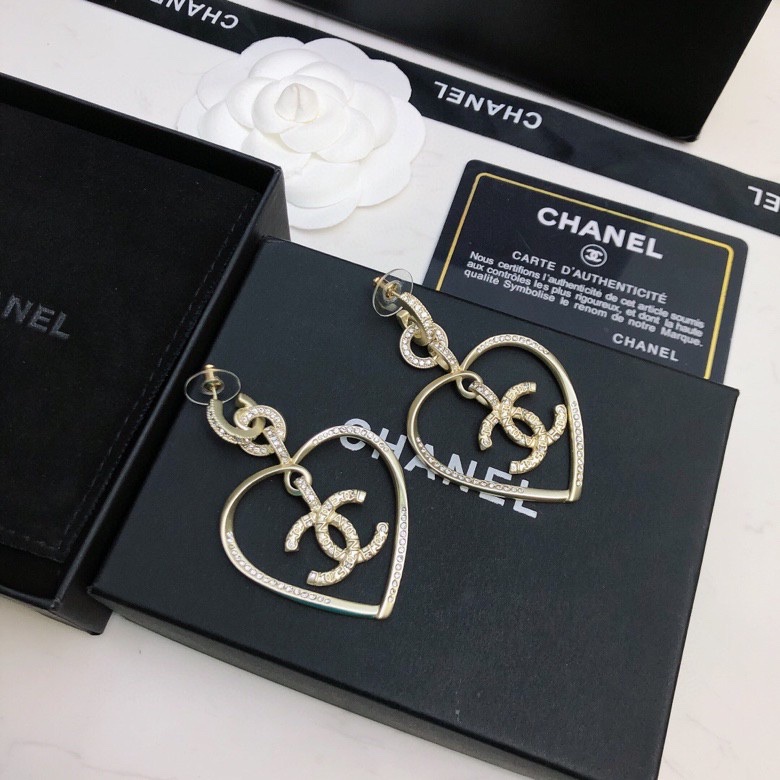 Ch*el earrings